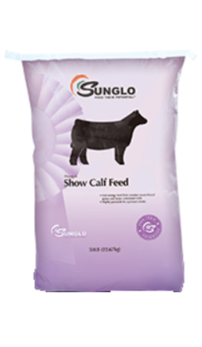 Show calf Feed